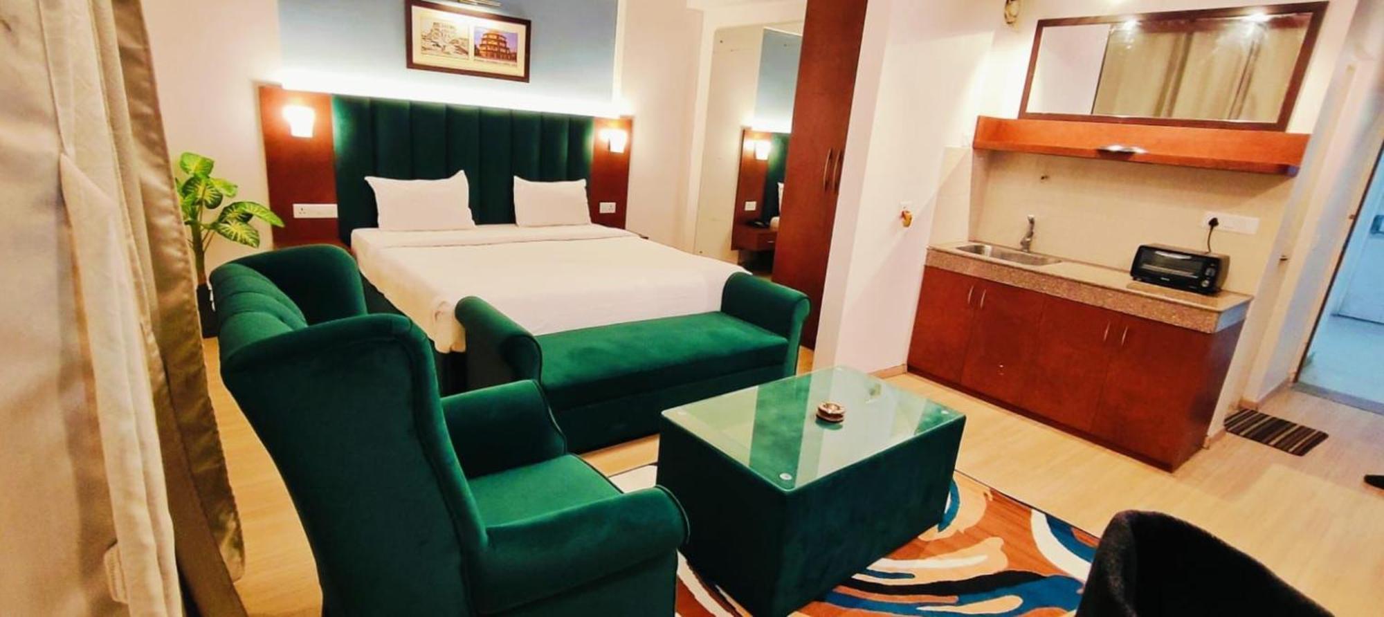 The Grace Residency - Gomtinagar, Lucknow Aparthotel Buitenkant foto
